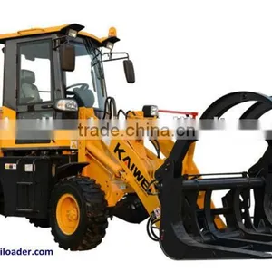 Heat Cab High Tire 4WD Wheel Loader 1.5ton Euro III thumbnail-1