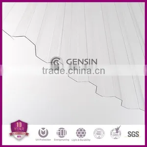 0.8-2.0mm Polycarbonate Corrugated Sheet /pc Roofing Sheet/polycarbonate Waved Sheet thumbnail-5