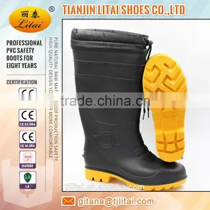 Cold -resistant Black Yellow Safety Boots,Winter Work Shoes thumbnail-1