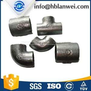 Two Times Baked Galvanized Pipe Fittings thumbnail-3