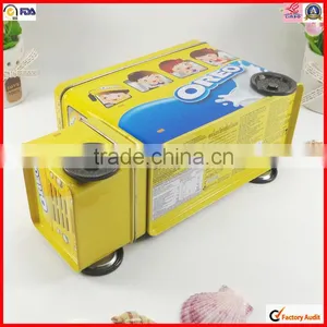 Hot Sale Custom Design Car Shape Tin Can for Chocolate thumbnail-1