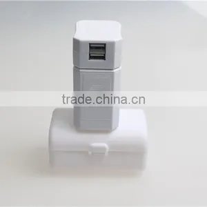 The Most Important Travel Accessory Unviersal Travel Adapter Charger With Double USB Port of 1000MA thumbnail-1