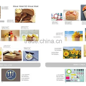 Wine and Fruits 3D Printting PP Washable Placemats thumbnail-6