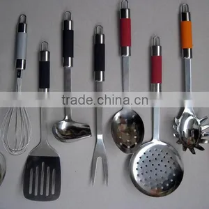 Hot Sale Stainless Steel Metal Frying Ladle thumbnail-1