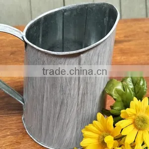 Plant Stand Decorative Round Planters Color Painted Metal Flower Pot thumbnail-3