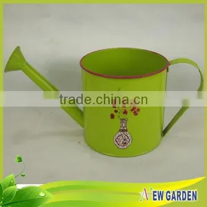 High Grade Colorful Watering Can Decorative Metal Plant Pots Indoor thumbnail-4