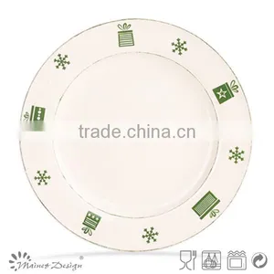 Chritmas Ceramic Plate/ceramic Christmas Plate/ceramic Gift Plate thumbnail-5