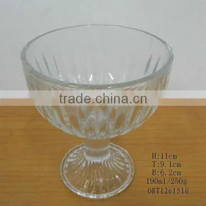Clear Glass Ice Cream Cup thumbnail-1