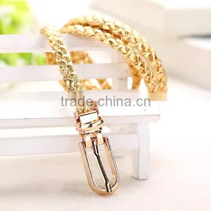 Factory Wholesales Cheap Women Waist Chain, Golden Fashion Waist Chain Belt for Women Dress thumbnail-3