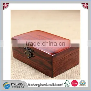2015 Hot Sell Red Finished Wood Tomato Packing Box thumbnail-1