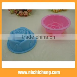 6 Pcs/set Silicone Easter Egg Cake Mold / Silicone Rose Cake Mold / Christmas Pancake Molds thumbnail-3