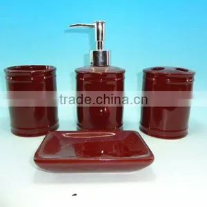 Newest Ceramic Bathroom Accessories Set thumbnail-1