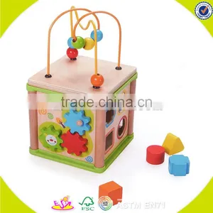 Wholesale Fashion Kids Wooden String Beads Game Children Wooden String Beads Game W11B069 thumbnail-1
