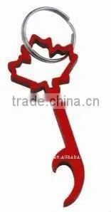 Maple Leaves Bottle Opener Keyring thumbnail-1