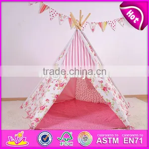 Lovely Girls Mushroom Shaped Indoor Play Tent Funny House Indoor Play Tent for Toddlers W08L010 thumbnail-3