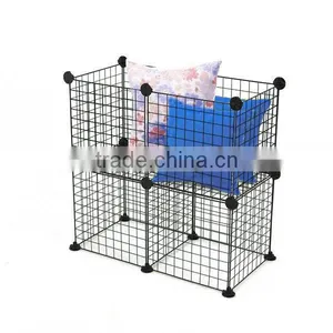 Grid Wire Modular Shelving and Metal Storage Cubes thumbnail-3