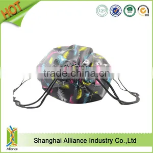 Soft-loop Style and Polyester Material Promotional Drawstring Bag thumbnail-1