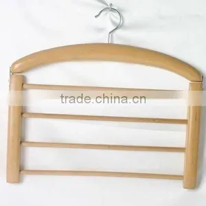 Traditional Wooden Trouser Hanger thumbnail-1