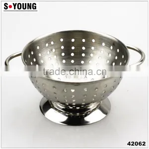 42062 STAINLESS STEEL FRUIT BOWL COLANDOR thumbnail-1