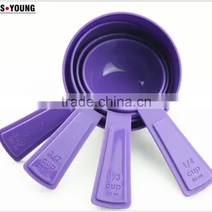 47010 4pcs Plastic Measuring Cups and Spoons Set thumbnail-2