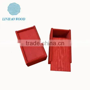 High Quality Natural Unfinished Luxury Wooden Gift Craft Box Wholesale thumbnail-5
