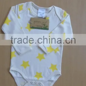 100% Organic Cotton Comfortable Baby Body Suit and Organic Printed Long Sleeve and Short Sleeve Baby Body Suits With Night Suits thumbnail-1