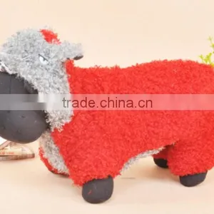 High Quality Dog Clothing , Pet Clothes ,Christmas Sausage Dog Jumpsuit Red Dog Jumpsuit thumbnail-4