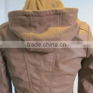 2016 Fashion Men Leather PU Genuine Cheap Faux Men Leather Jacket With High Quality For Men Leather Coat thumbnail-4