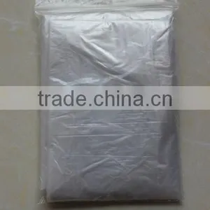Adult Disposable White PE Poncho With Customer' S Logo thumbnail-3