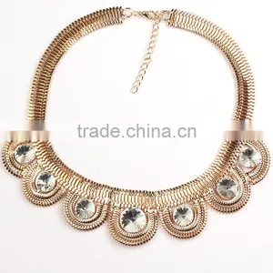 New Design Simple Alloy Chunky Necklace Unisex Fantasy Custome Jewelry Accessories thumbnail-5