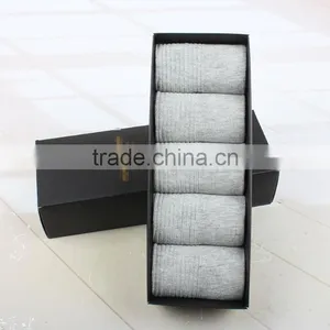 Zm40618b Winter Warm Men Cotton Stocking Man Pure Color Socks thumbnail-2