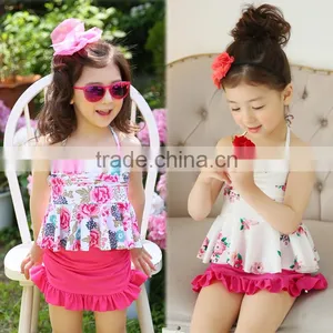 S60577B Girls Bathing Suits Lovely Children Clothing Swimwear thumbnail-3
