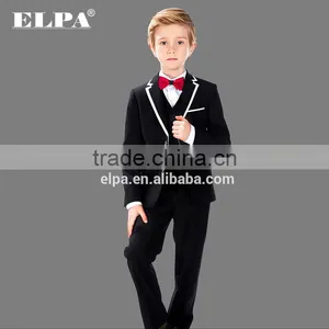 ELPA Latest Designer 3 Piece Kids Fashion Suits Black Boy School Uniforms Wholesale thumbnail-2