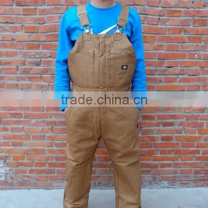 OEM Service High Quality Cheap Mens Canvas Overalls Pants Wholesale thumbnail-1