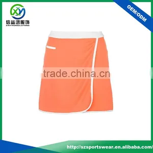 New Design Poloyester Jersey Tennis Uniform Sexy Sport Skort for Girl thumbnail-2