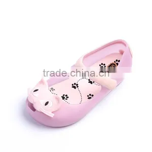 Hook and Loop Closure Mini Melissa Shoes, New Cat Design Mini Melissa thumbnail-2