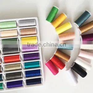 40/2 Poly Cotton Sewing Thread,core Spun Yarn,anchor 100 Cotton Floss thumbnail-6