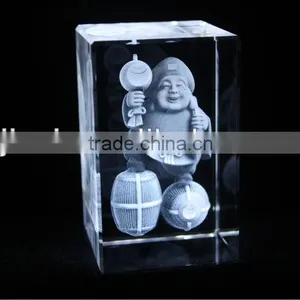 3d Laser Engraving Crystal Cubes thumbnail-1