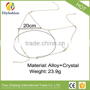 Summer Fashion Personality Diamond Sexy Body Chain for Lady thumbnail-6