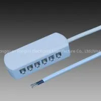 Round Ceiling Light Fongkit 12 Way Led Stecke Splitters for Led Residential Furniture Lights thumbnail-1