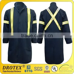 Arc Flash Protection Clothing ASTMF 1506 Compliant Flame Retardant Coat thumbnail-1