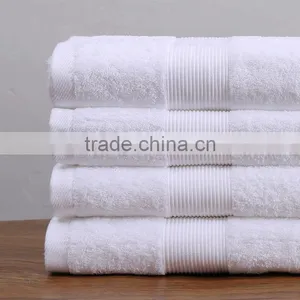 Custom Made 100% Cotton Wholesale Hotel Bath Towels thumbnail-1