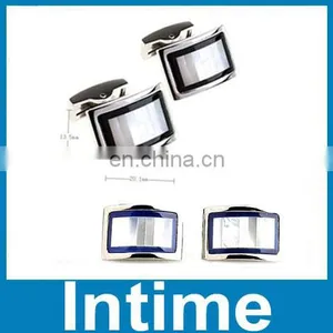 Fashion Mop Cufflinks Shell Cufflinks Men's Jewelry High Quality thumbnail-1