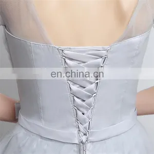 HS1611 Long Floor Length Elegant Prom Evening Dress 2016 Bridesmaid Dress thumbnail-5
