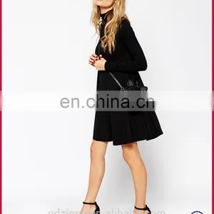 China Dress, High Neck and Long Sleeve Dress for Women thumbnail-1