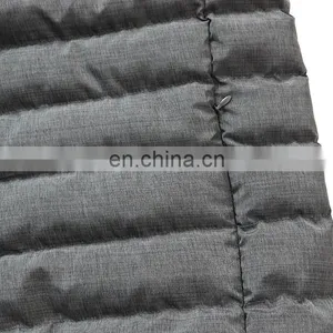 Men's OEM High Quality Soft Shell Padded Jacket , Grey Color Winter Jacket With Padding . thumbnail-3