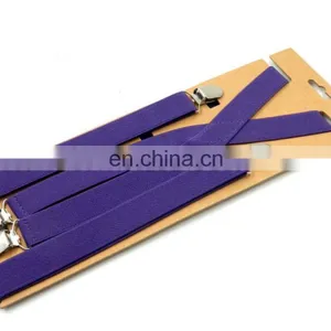 2017 Wholesale Low MOQ Solid Color Suspenders thumbnail-3