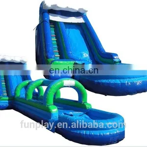 HI Gaint Inflatable Water Slide With Pool for Sale for Adult thumbnail-6