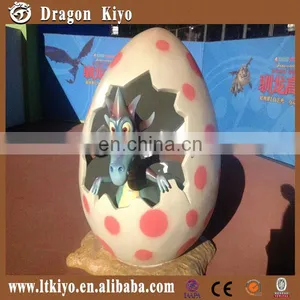 2016 Growing Realistic FRP Dinosaur Egg for Park thumbnail-3