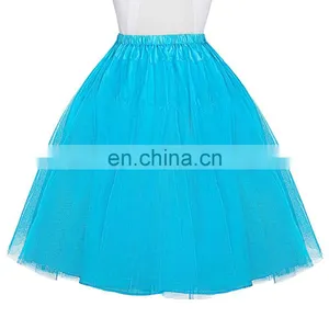 Grace Karin Women 2 Layers Crinoline Underskirt Petticoat for Retro Vintage Dress BP000056 thumbnail-3